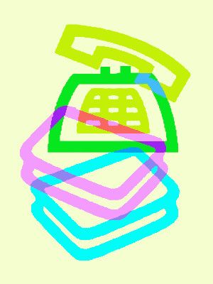 Logo usługi Książka na telefon
