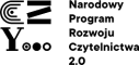 Logo Narodowego Programu Rozwoju Czytelnictwa 2.0